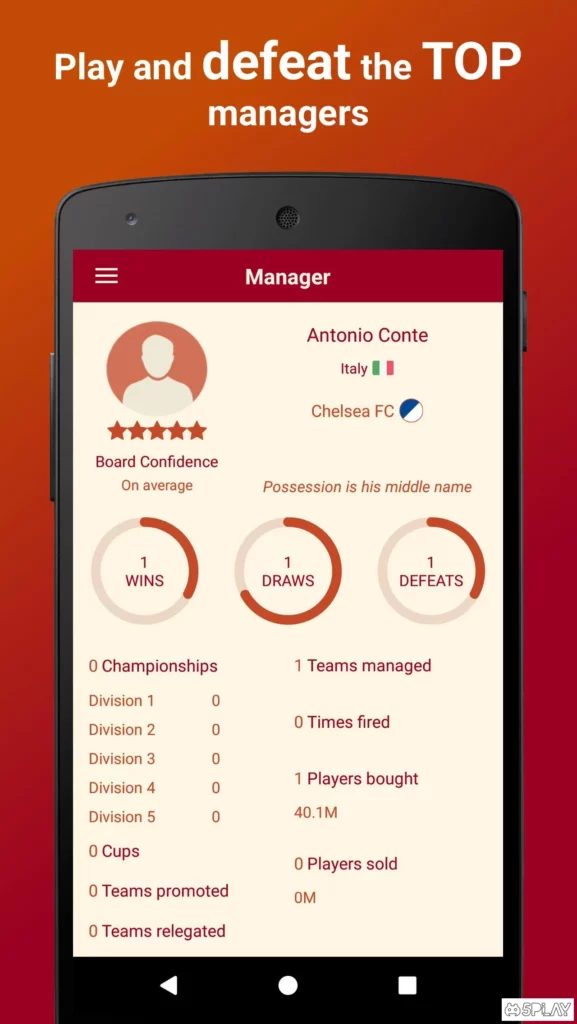 Be the Manager 2018 - Football Strategy screenshot