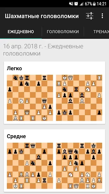 Шахматные головоломки screenshot