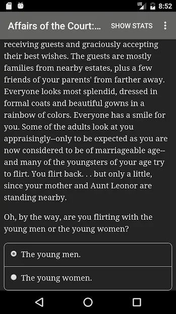 Affairs of the Court: Choice of Romance screenshot