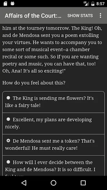 Affairs of the Court: Choice of Romance screenshot