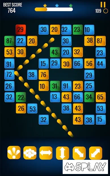 Bricks Breaker Infinity - классическая игра screenshot