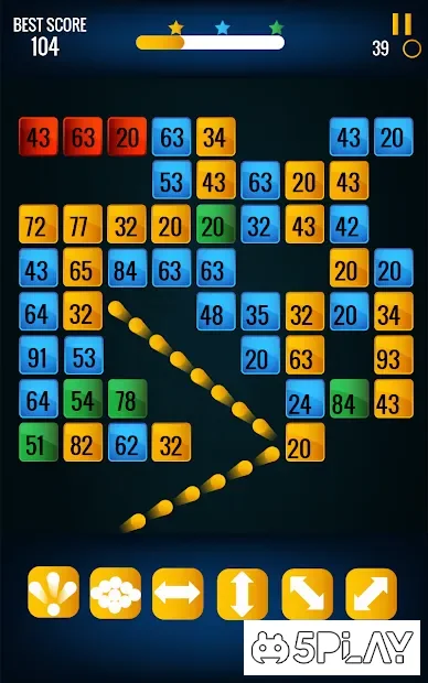 Bricks Breaker Infinity - классическая игра screenshot