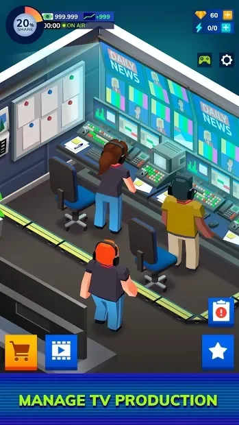 TV Empire Tycoon - Idle Management Game screenshot
