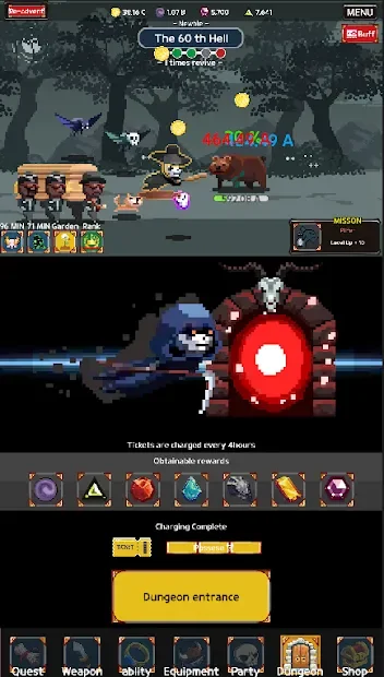 Reaper - soul stealer : idle rpg screenshot