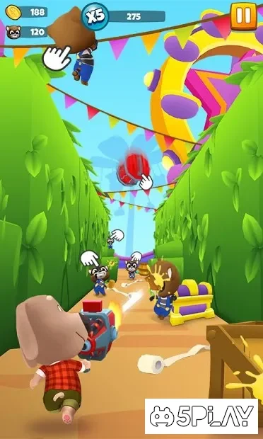 Talking Tom Blast Park: The New Blasting Adventure screenshot