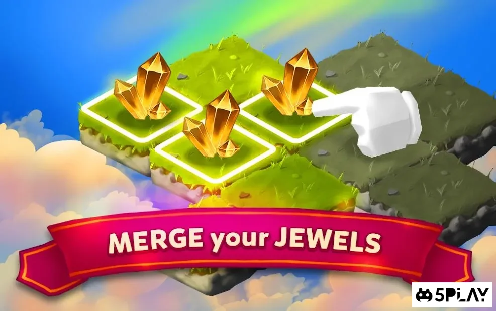 Merge Jewels: Объединить Jewels screenshot