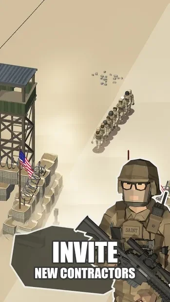 Idle Warzone 3d: Военная Игра screenshot