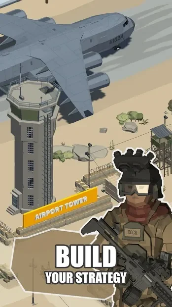 Idle Warzone 3d: Военная Игра screenshot