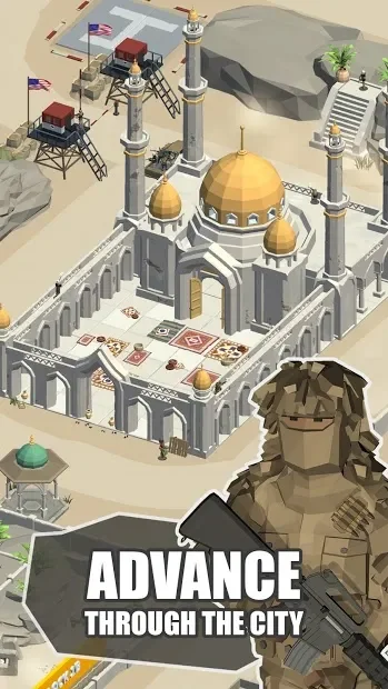 Idle Warzone 3d: Военная Игра screenshot