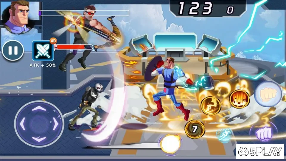 Captain Revenge - Fight Superheroes screenshot
