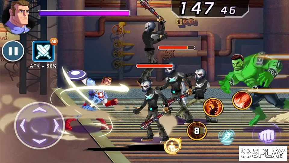 Captain Revenge - Fight Superheroes screenshot
