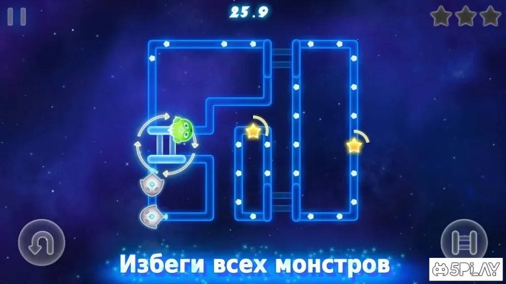 Глоу Монстерз – игра лабиринта screenshot