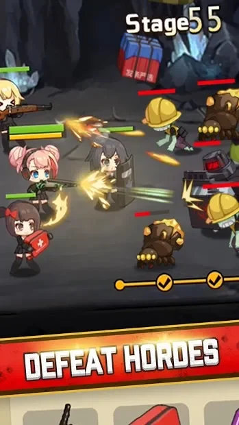 Merge Rush Z screenshot