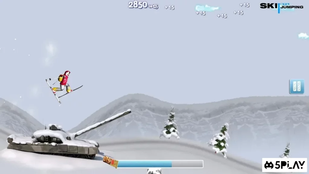 RTL Freestyle Skiing screenshot