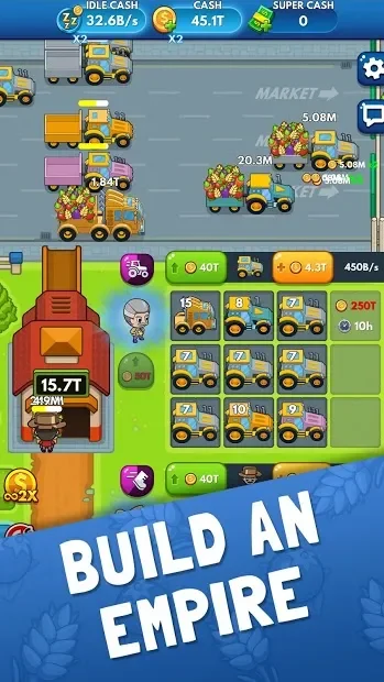Idle Farm Tycoon - Merge Simulator screenshot