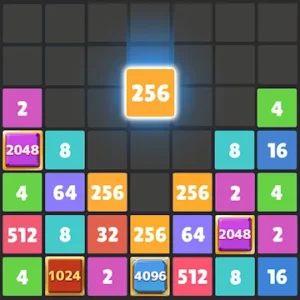 Drop The Number : Merge Game (Бросьте число) icon