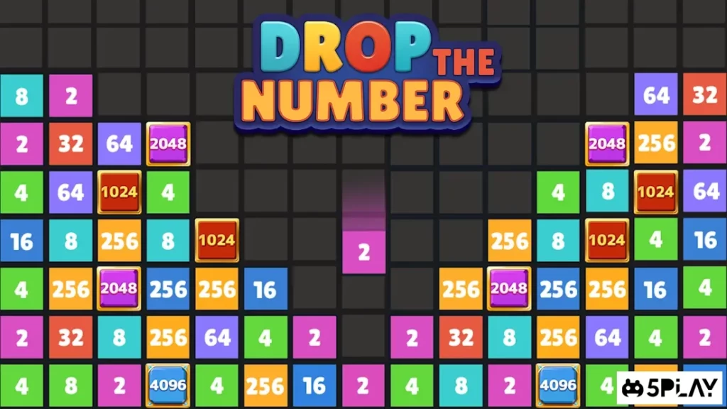 Drop The Number : Merge Game (Бросьте число) screenshot