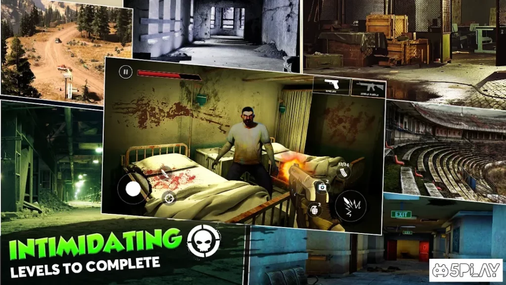 Z-Escape 3D: FPS Zombie Shooter Game screenshot