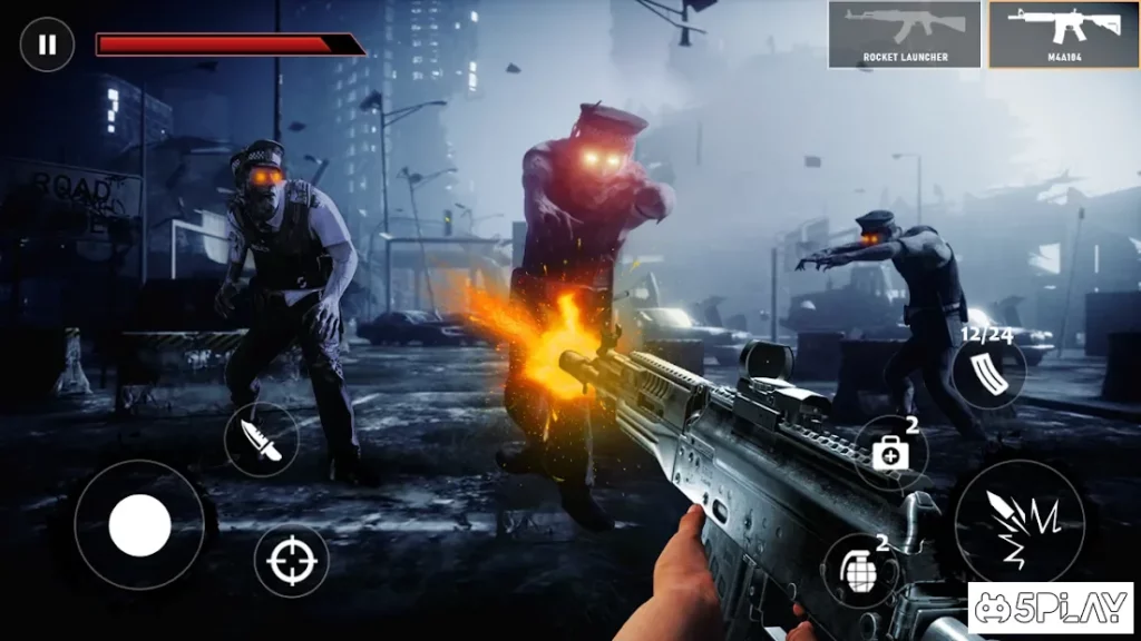 Z-Escape 3D: FPS Zombie Shooter Game screenshot