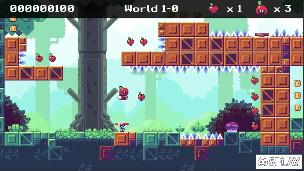 Appfy 2D Adventure - Hard one tap jump and run screenshot