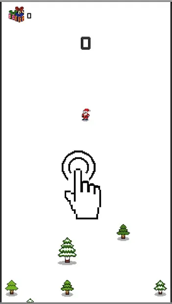 Santa Pixel Christmas games screenshot