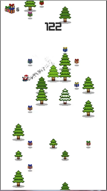 Santa Pixel Christmas games screenshot