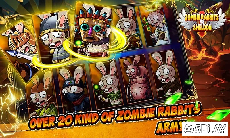 Zombie Rabbits vs Sheldon screenshot