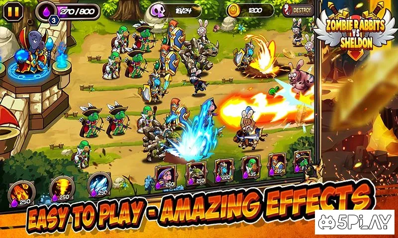 Zombie Rabbits vs Sheldon screenshot