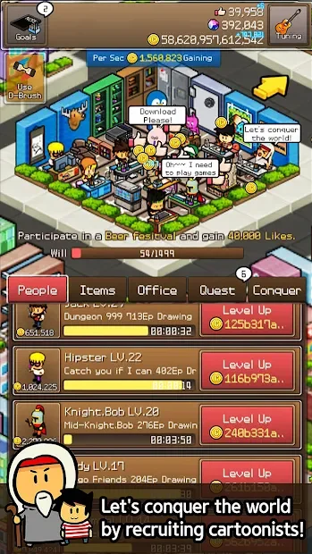 Tap Tap Cartoon - Cartoon999 screenshot