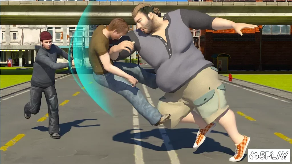 Big Man 3D: Fighting Games screenshot