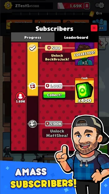 Idle Tuber - Become the world's biggest Influencer screenshot