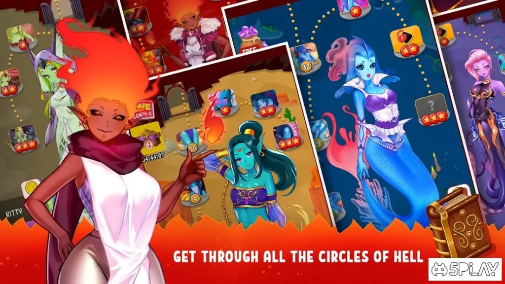 Sinful Puzzle: dates inferno screenshot
