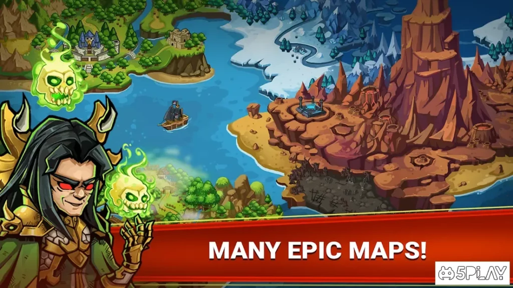 Defense Heroes: Defender War Offline Tower Defense screenshot