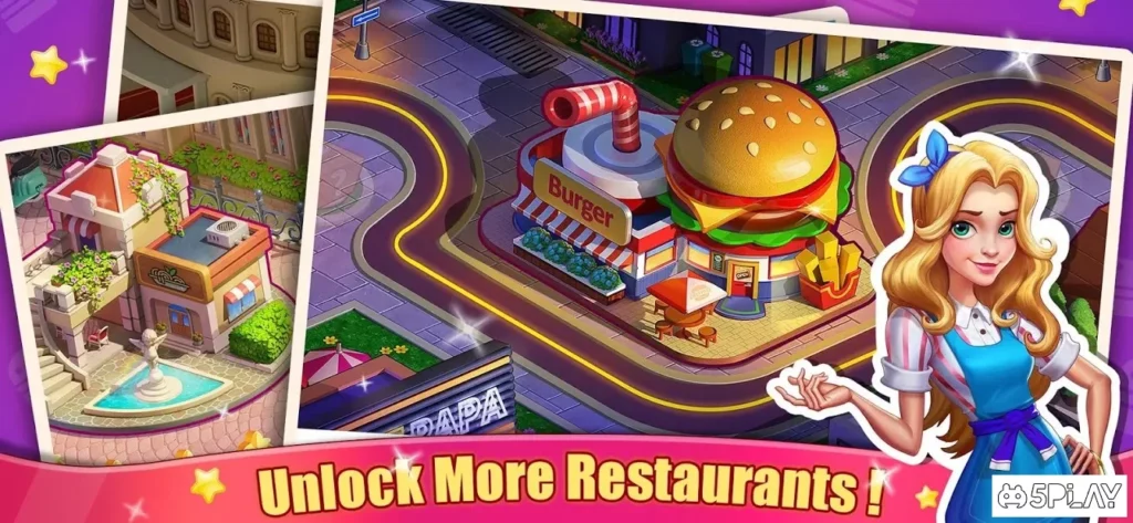 Crazy Cooking Tour: Chef's Restaurant Food Game screenshot