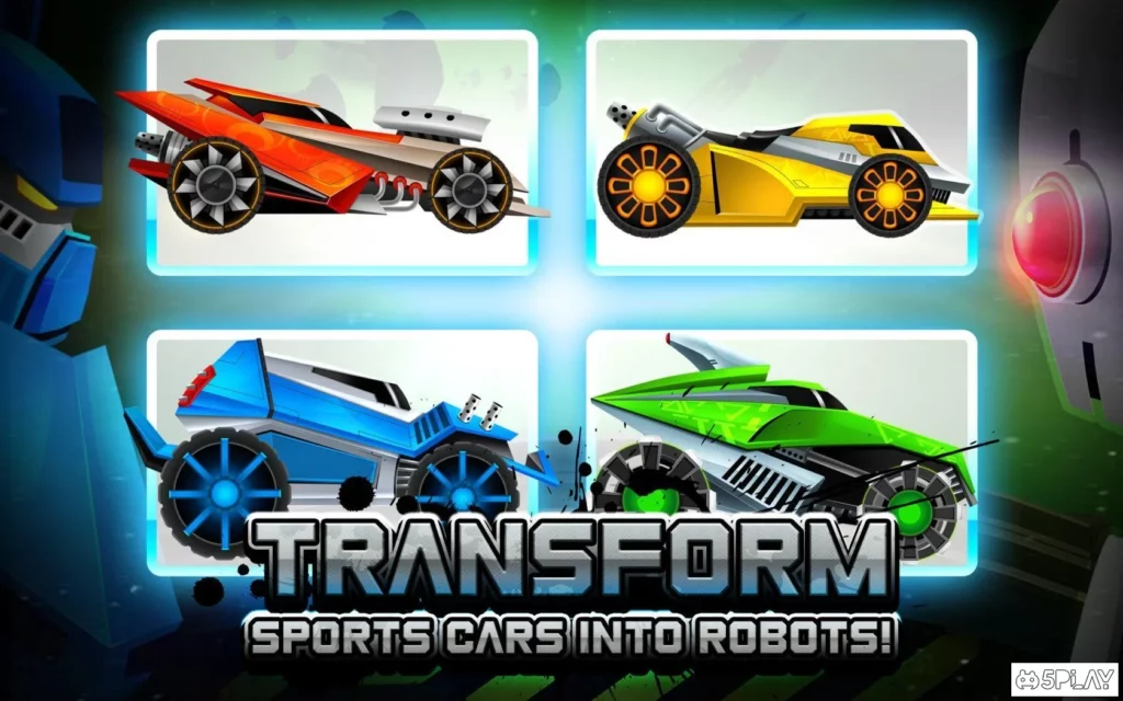 Automatron Galaxy Wars: Transform, Shoot and Drive screenshot