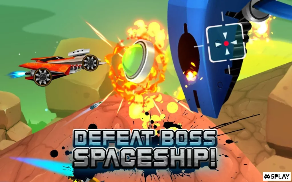 Automatron Galaxy Wars: Transform, Shoot and Drive screenshot
