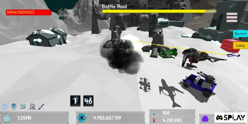 Mini Space Marine(Semi Idle RPG) screenshot