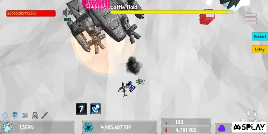 Mini Space Marine(Semi Idle RPG) screenshot