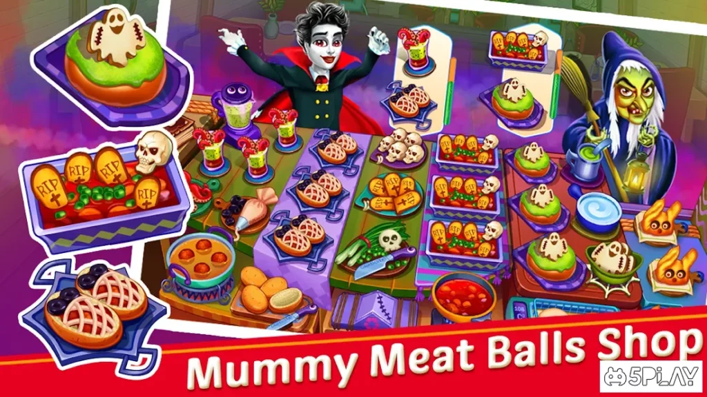 Halloween Cooking: Chef Madness Fever Games Craze screenshot