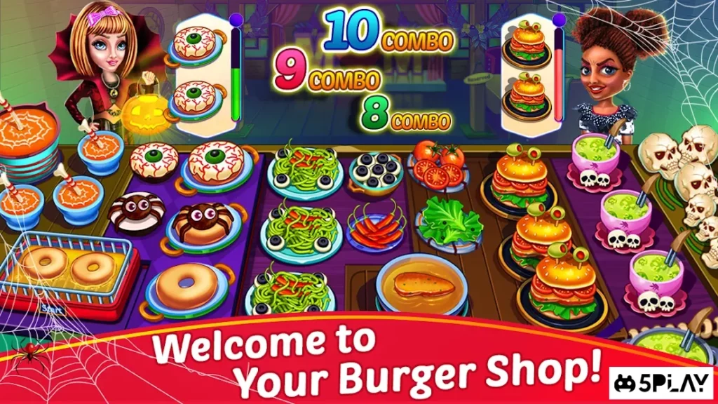 Halloween Cooking: Chef Madness Fever Games Craze screenshot