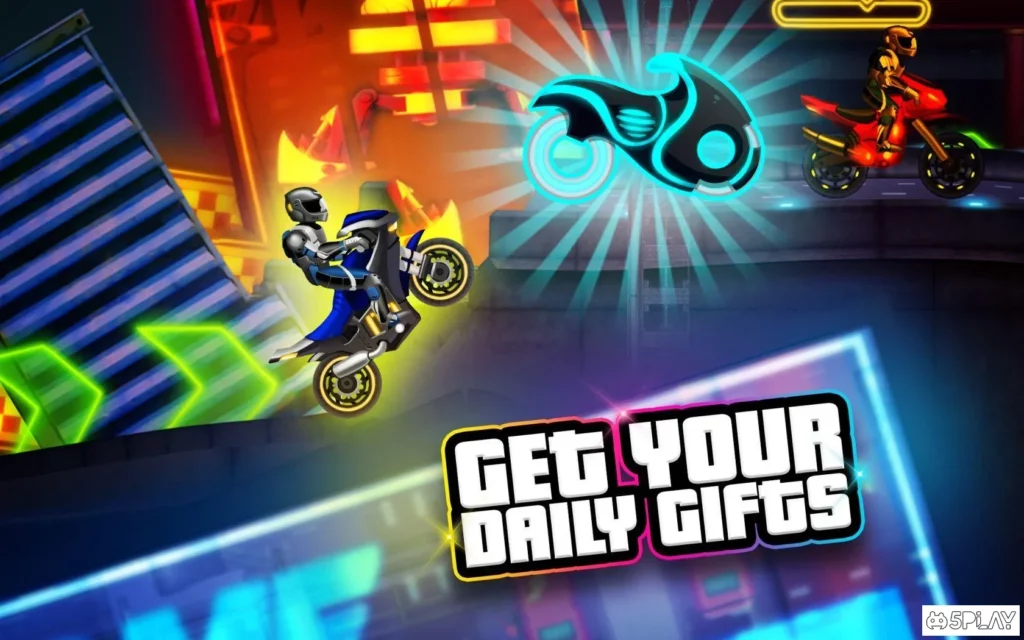 Bike Race: Speed Racer Of Night City screenshot