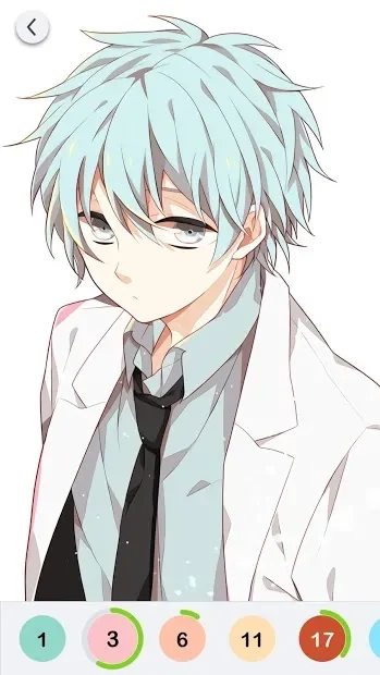 Anime Paint - Color By Number screenshot