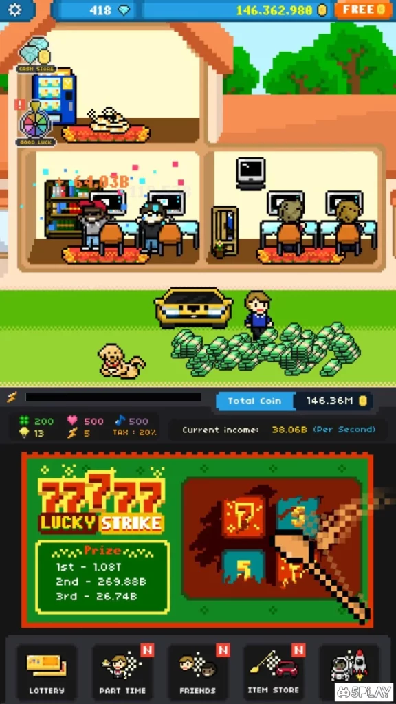 Rags to riches : Billionaire simulator screenshot