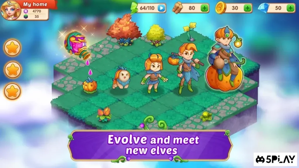 Merge Wonders - Elf Gardens screenshot