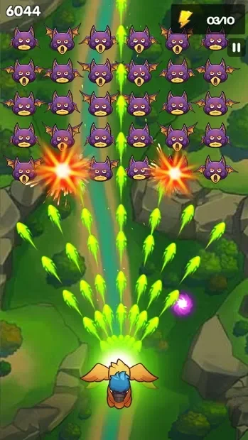 Poultry Shoot Blast: Free Space Shooter screenshot