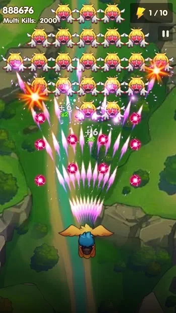 Poultry Shoot Blast: Free Space Shooter screenshot