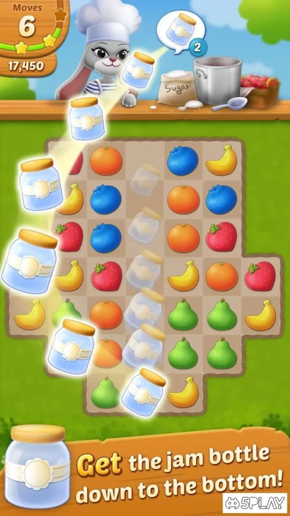 Fruit Jam: Puzzle Garden screenshot