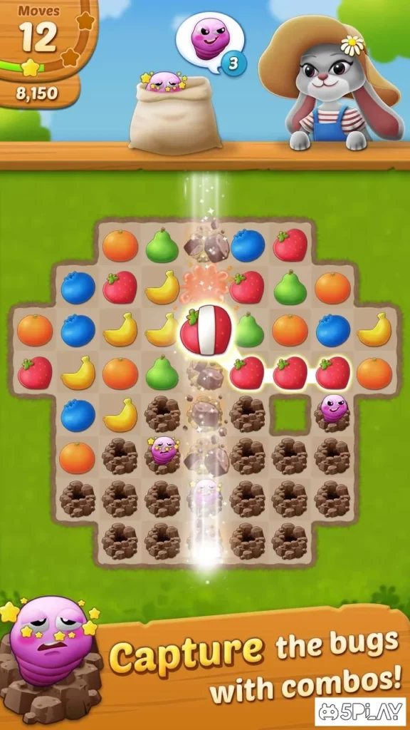 Fruit Jam: Puzzle Garden screenshot