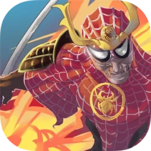 Spider X Samurai Warrior icon