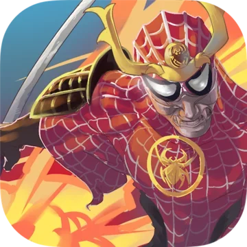 Spider X Samurai Warrior icon